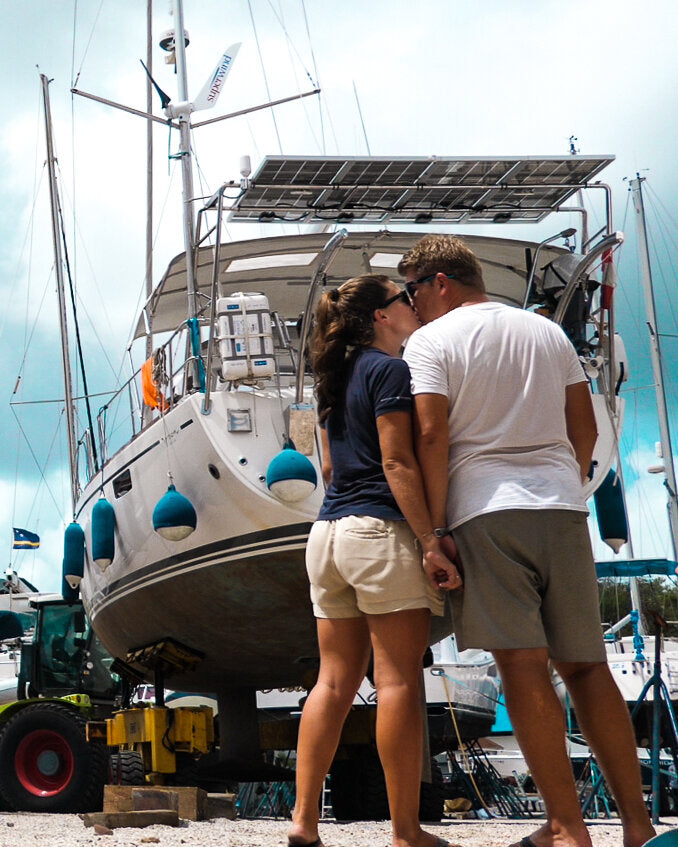 #44 | ZURÜCK ZUM LEBEN AUF DEM BOOT || NEUE BATTERIEN & ENDLICH WIEDER SEGELN AUF CURAÇAO
