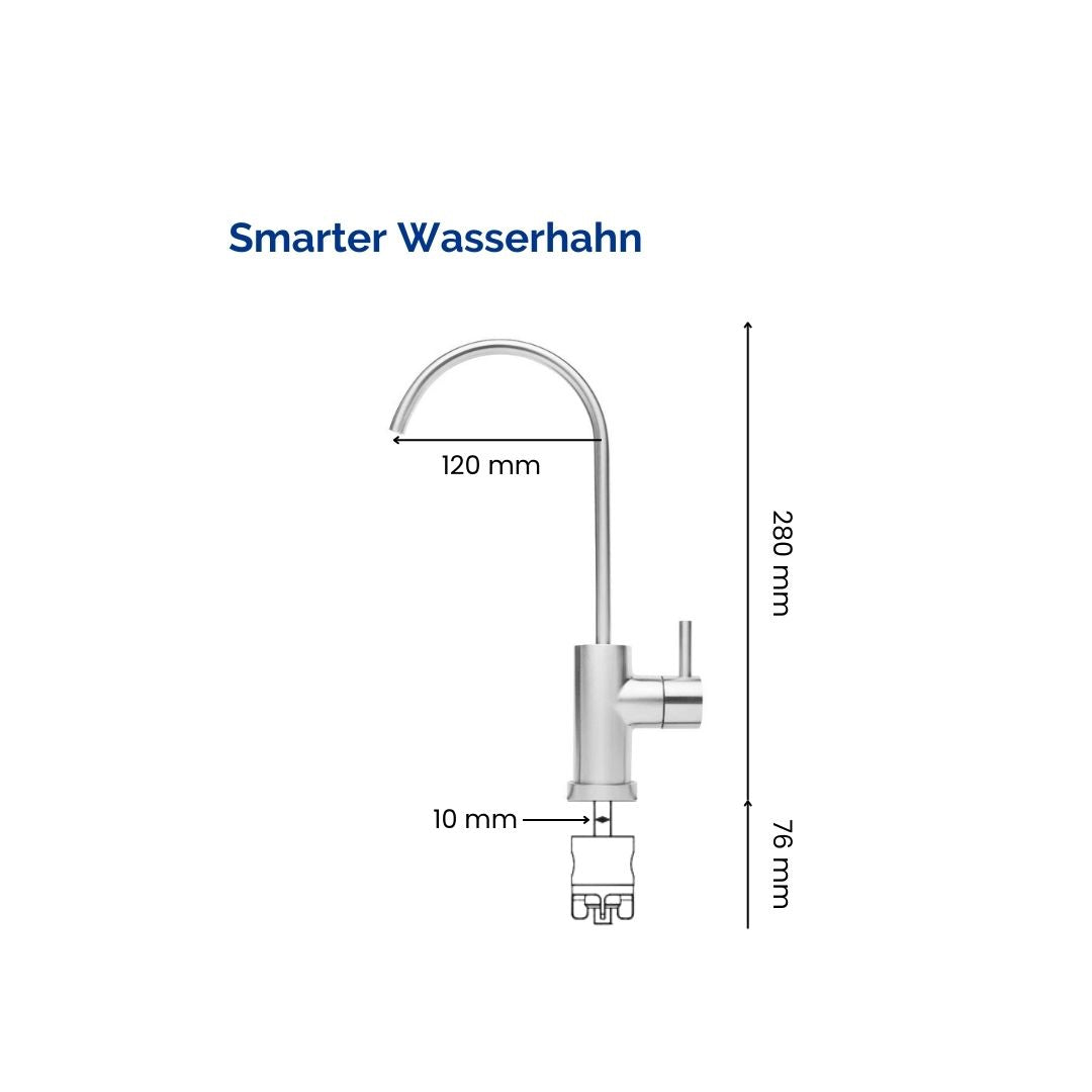 ArrowMAX 2.0 UVC-LED Wasserreiniger für Boote inkl. Wasserhahn