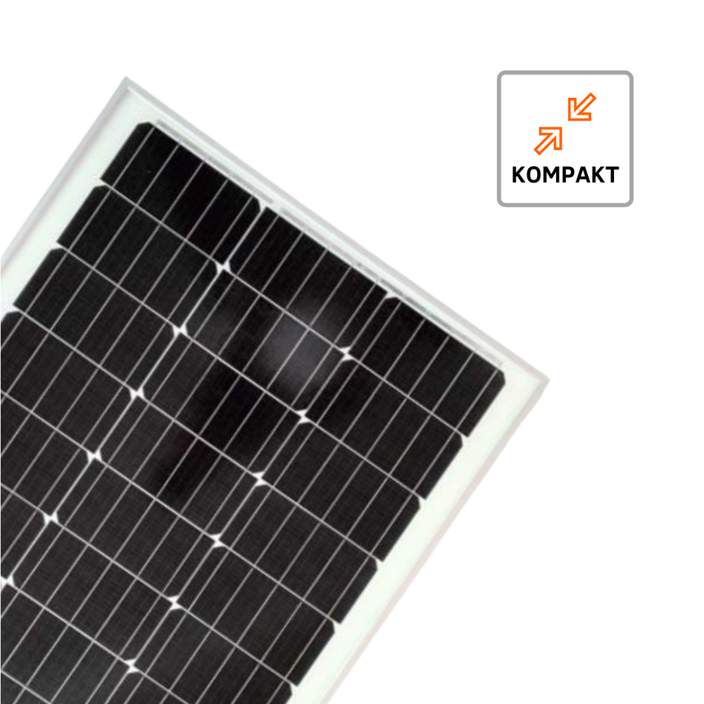 DCsolar EcoLux-Serie | kompakte Solar-Rahmenmodule 75-190W