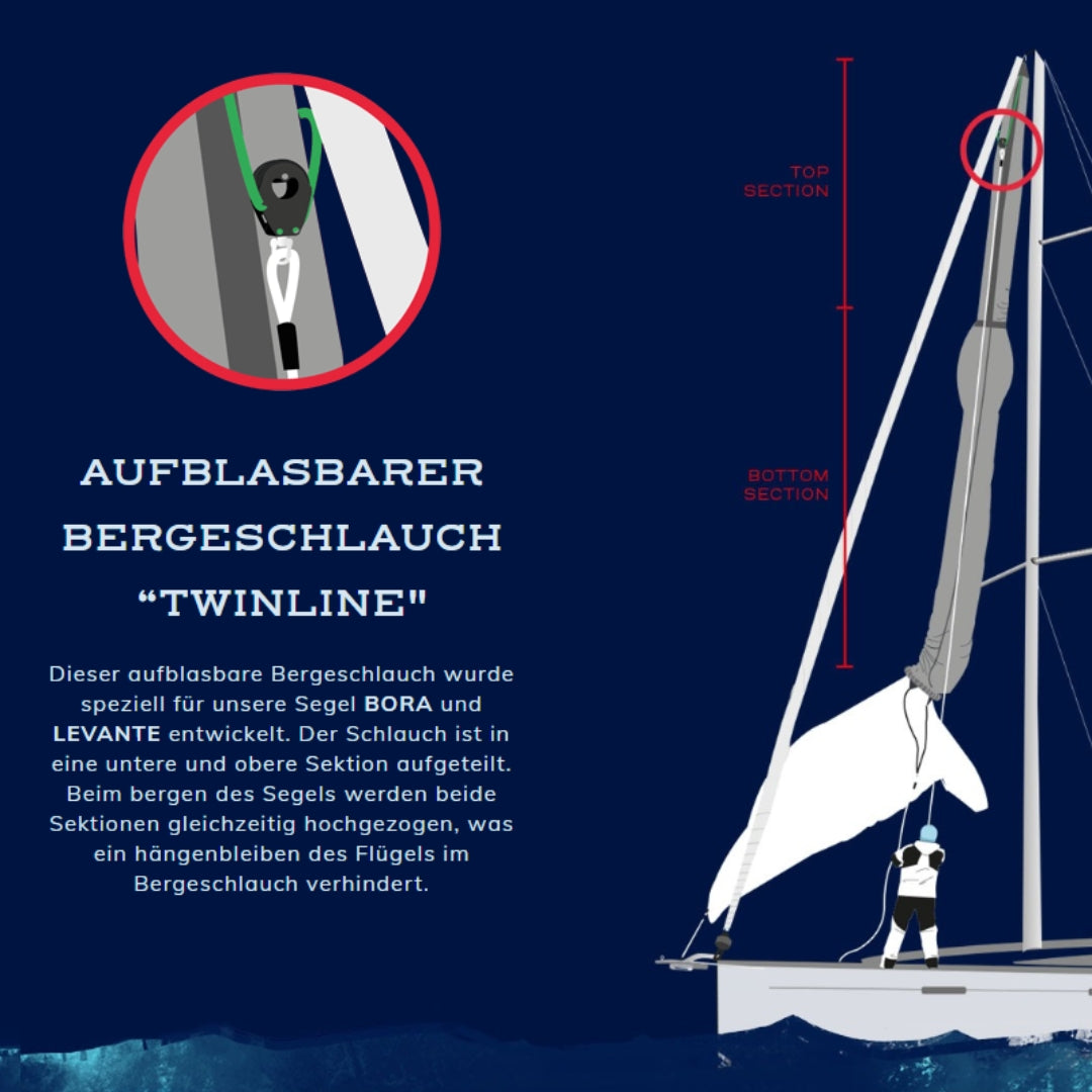 Oxley aufblasbarer Bergeschlauch