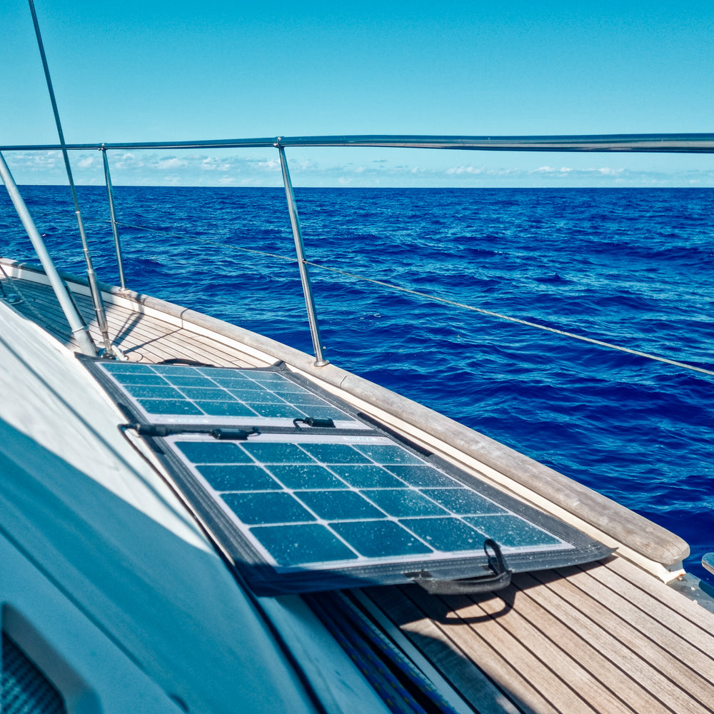 SOLARA Power Mobil | zusammenklappbares Marine-Solarmodul 120W