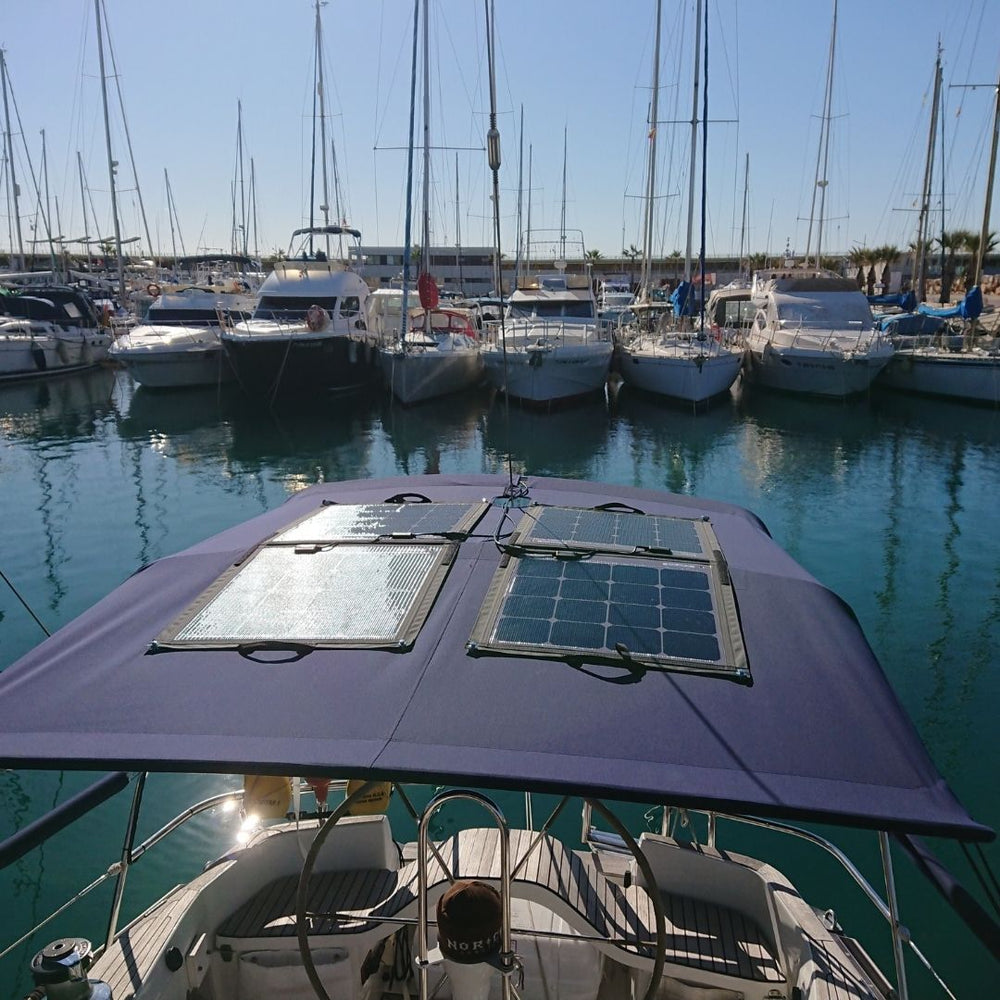 240W Solaranlage für's Bimini | SOLARA Power Mobil