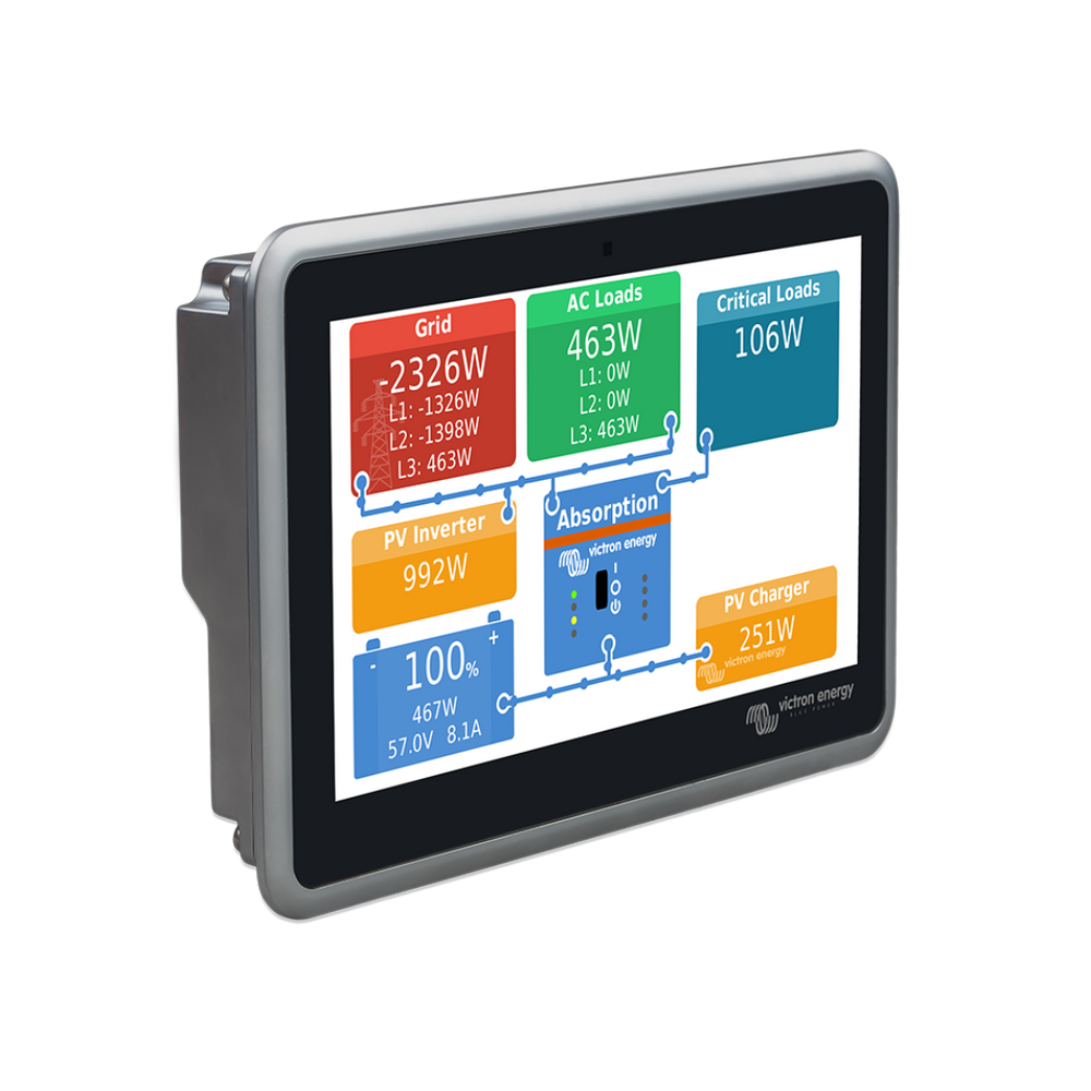 Victron Ekrano GX Systemmonitor