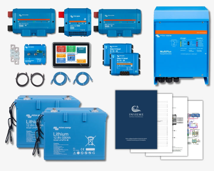 Komplettsets für Bordelektrik LiFePO4, Laderegler & mehr Sailing