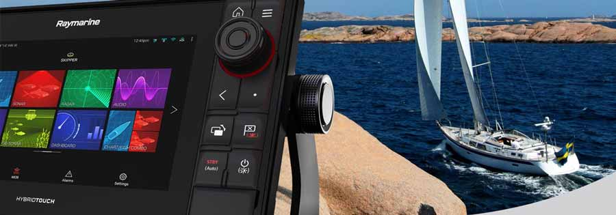 Axiom Pro Mulitfunktionsdisplay Kartenplotter für Segelboot Navigation