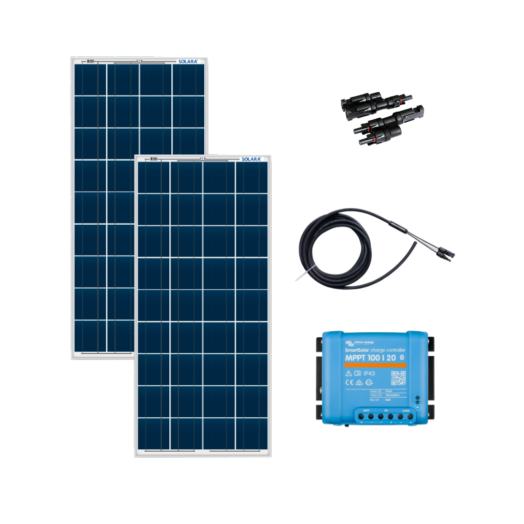 220W Solaranlage für Boote | Solara Vision S-Serie