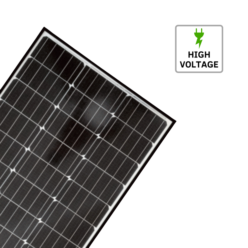 DCsolar EcoLux HV-Serie | High-Voltage-Solar-Rahmenmodule für 12V / 24V-Systeme