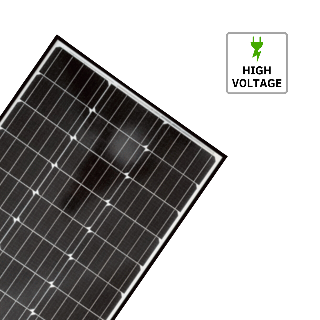 DCsolar EcoLux HV-Serie | High-Voltage-Solar-Rahmenmodule für 12V / 24V-Systeme
