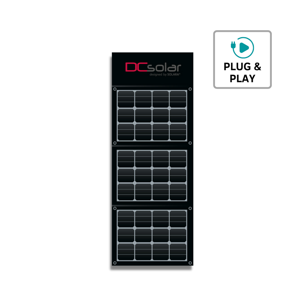 DCsolar Power Move | mobiles Solarmodul 120W