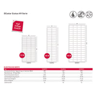 DCsolar Ecolux HV-Serie Hochleistungs-Solarmodule Übersicht