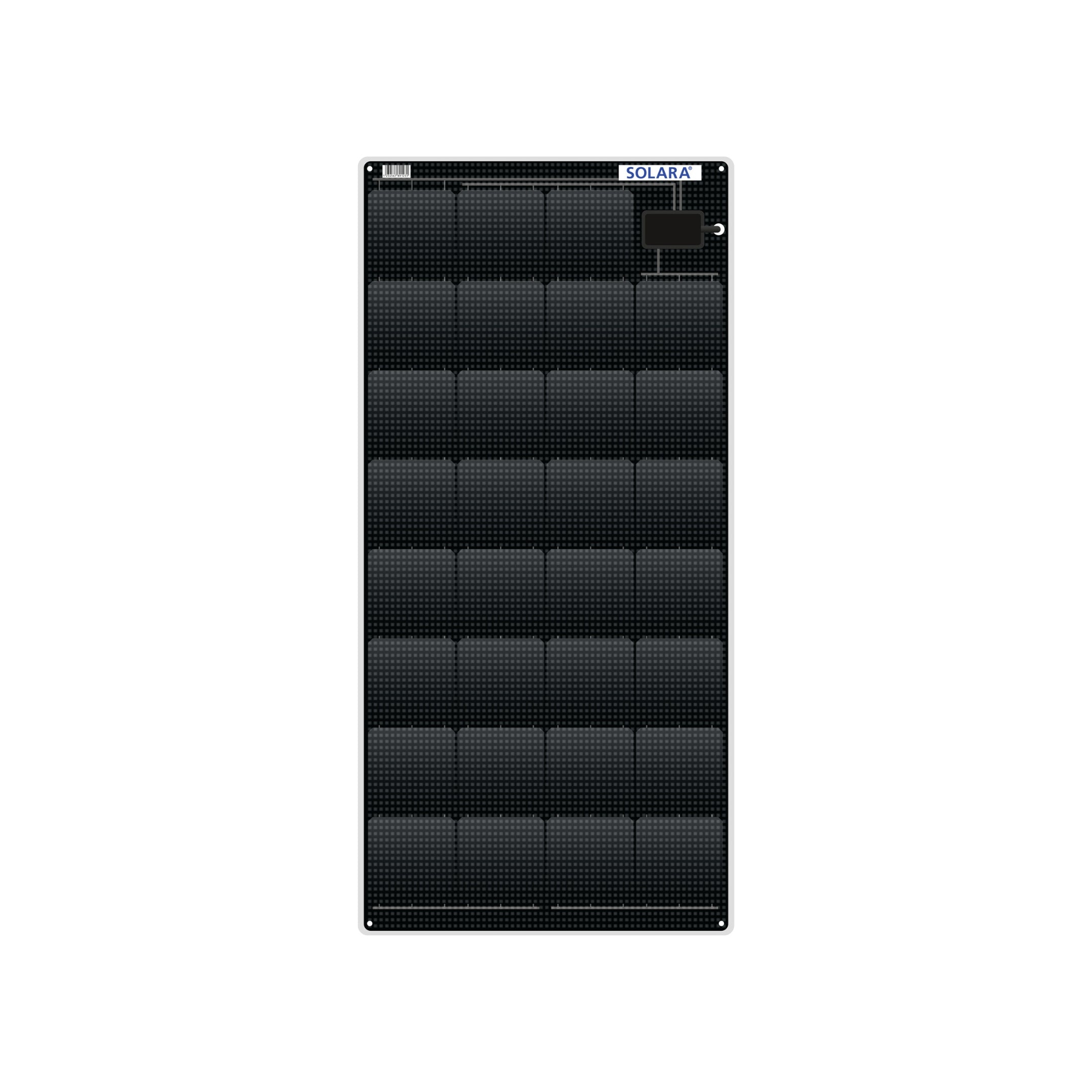 SOLARA Power M-Serie | flexible Marine-Solarmodule 115W-160W