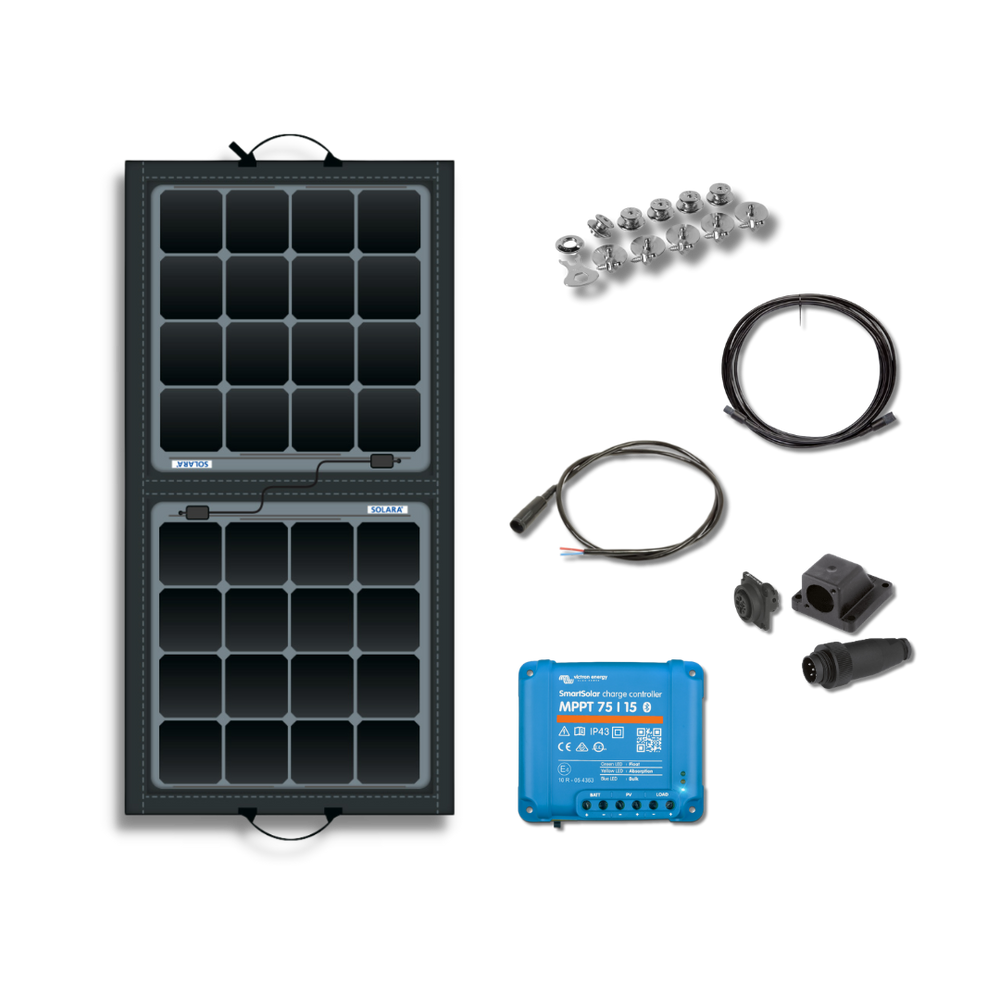 120W Solaranlage für's Bimini | SOLARA Power Mobil