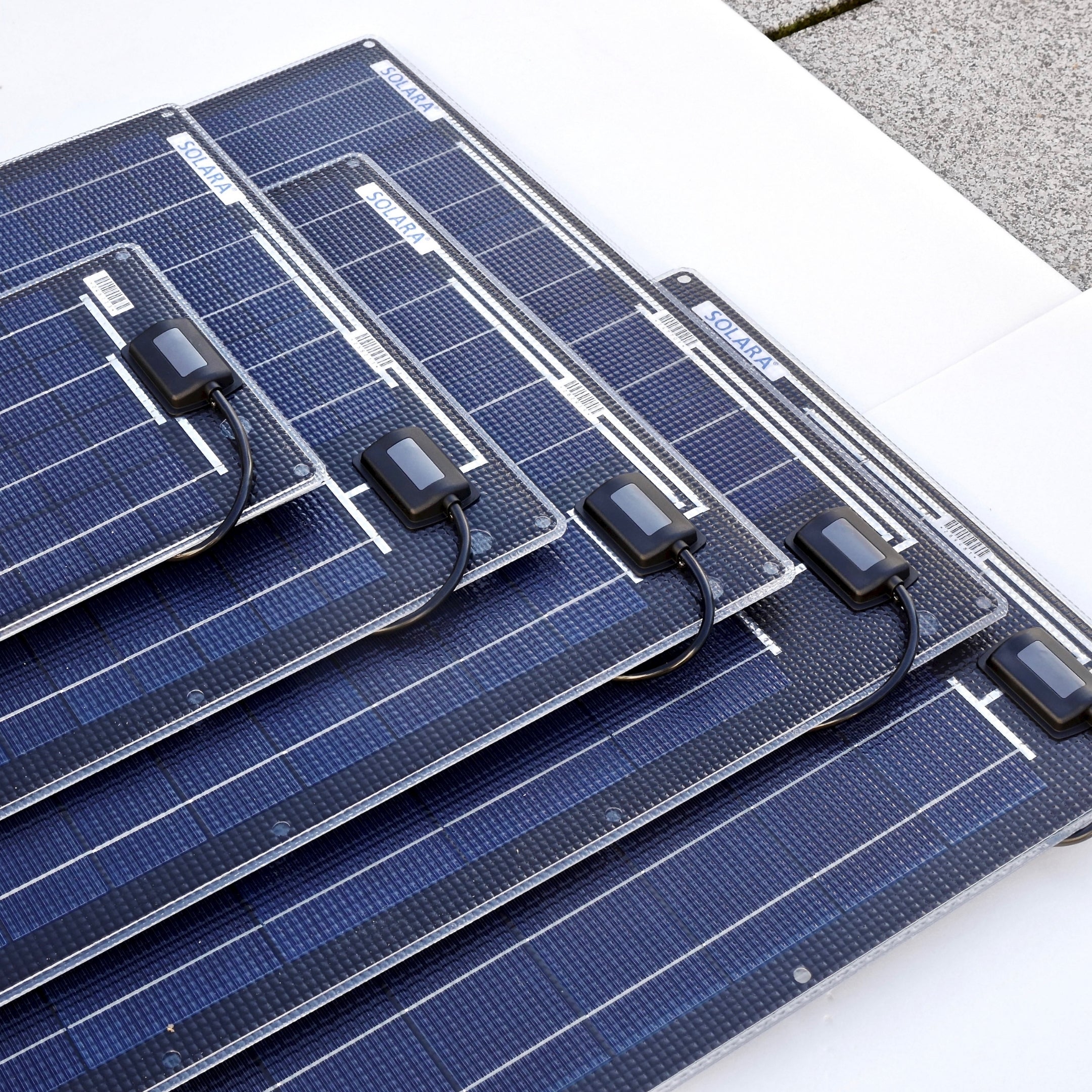 SOLARA M-Serie Marine-Solarmodule für die Montage an Deck