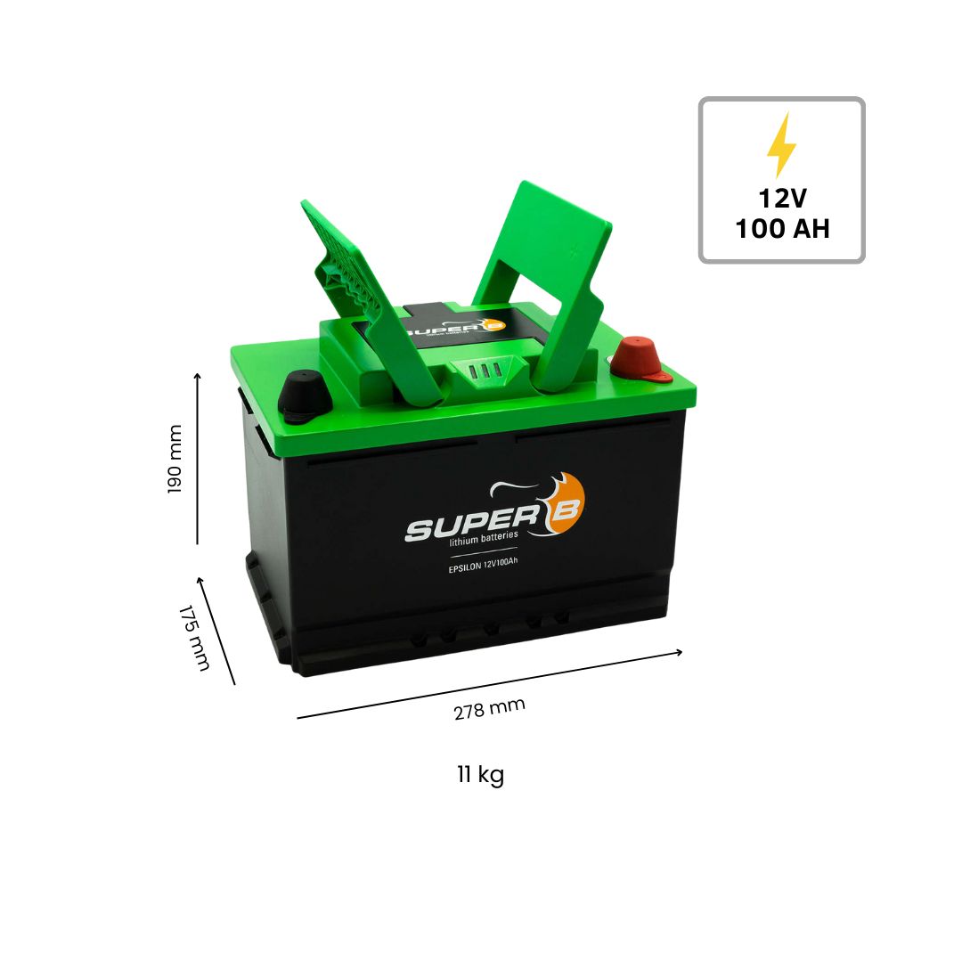 Super B Epsilon LiFePO4 Lithium-Batterie