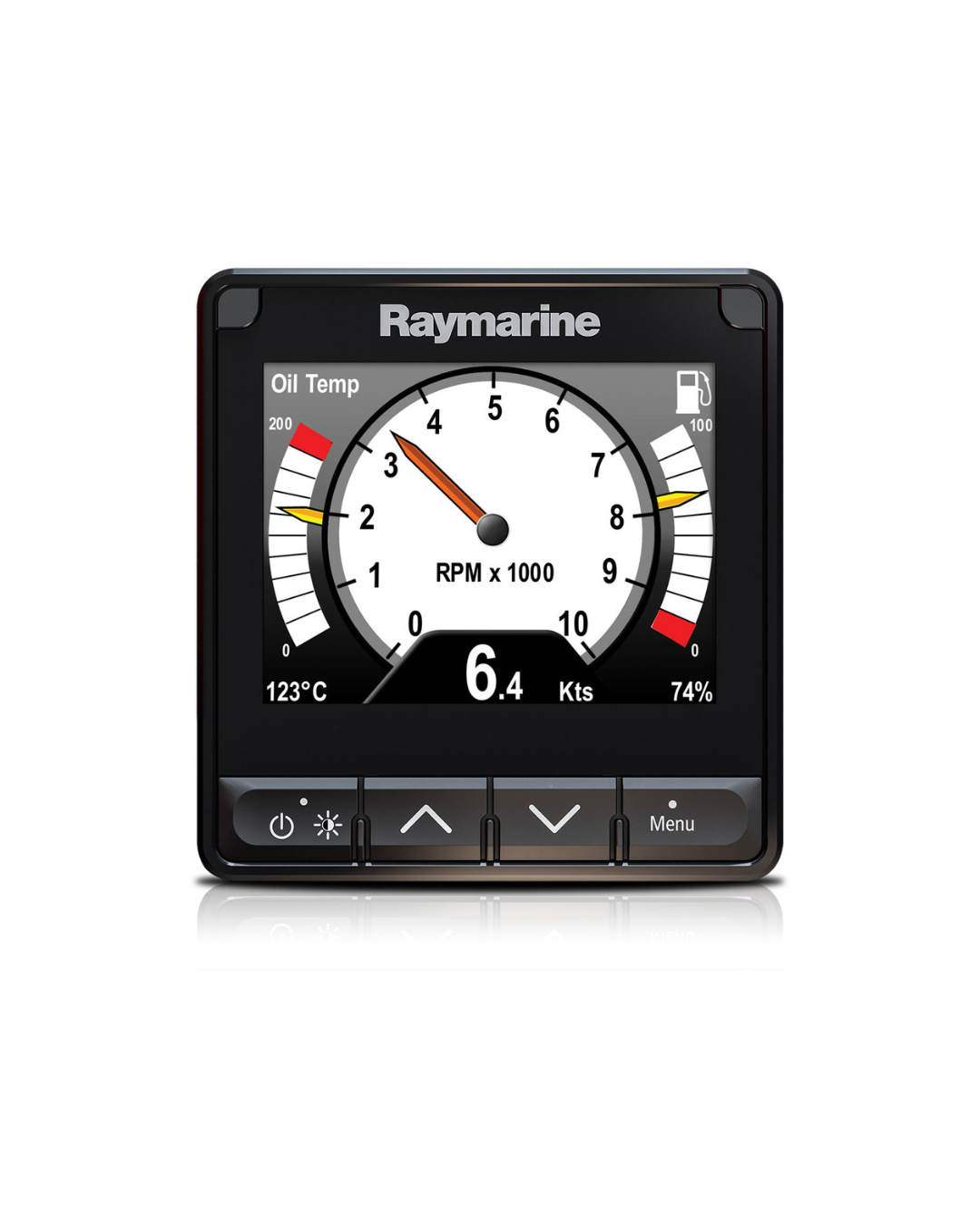 Raymarine i70s Multifunktionsinstrument Betriebstemperatur, Tankanzeige, Umdrehungen pro Minute